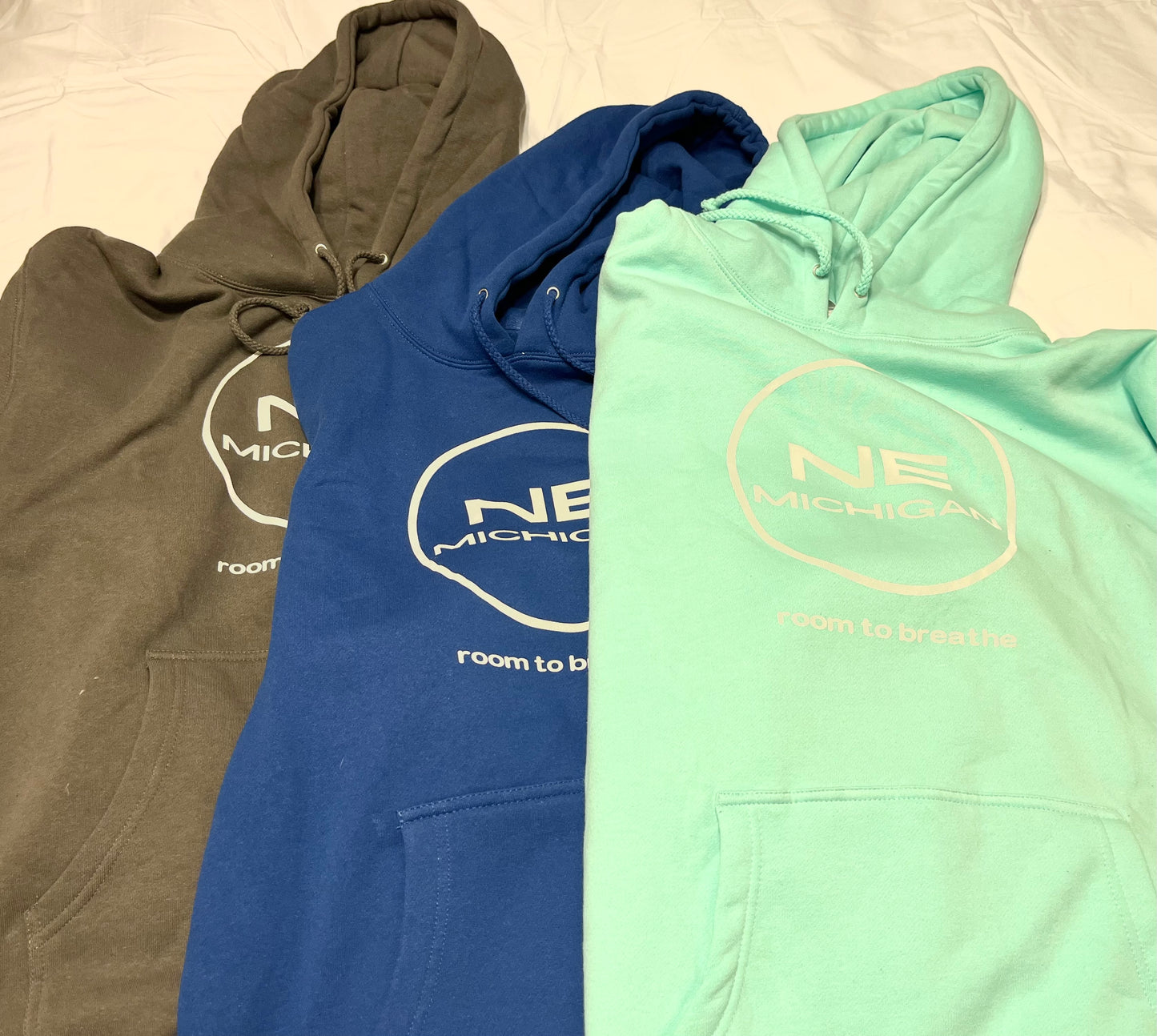 NE Michigan Hoodie: Mint (XL)