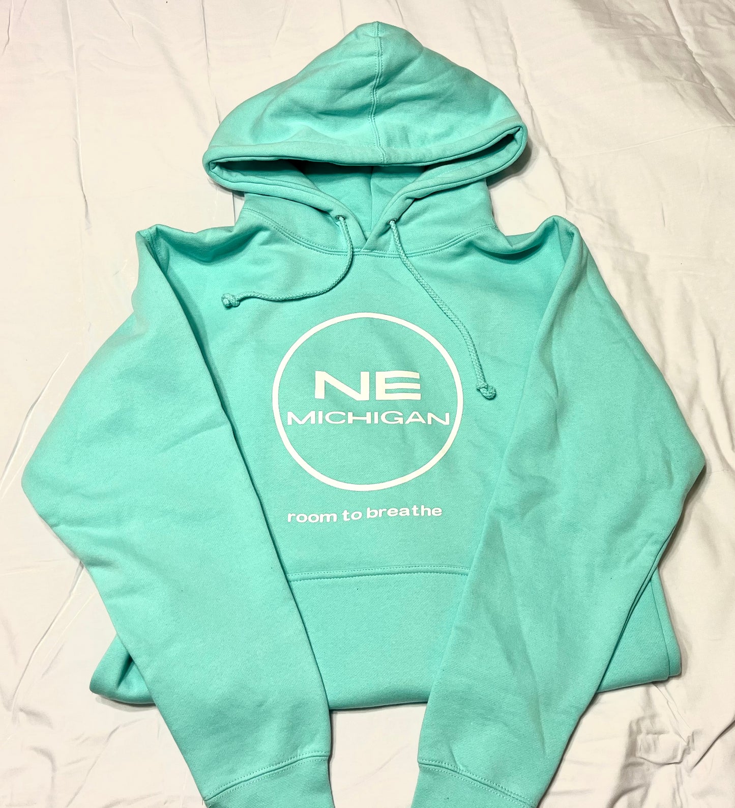 NE Michigan Hoodie: Mint (2XL)