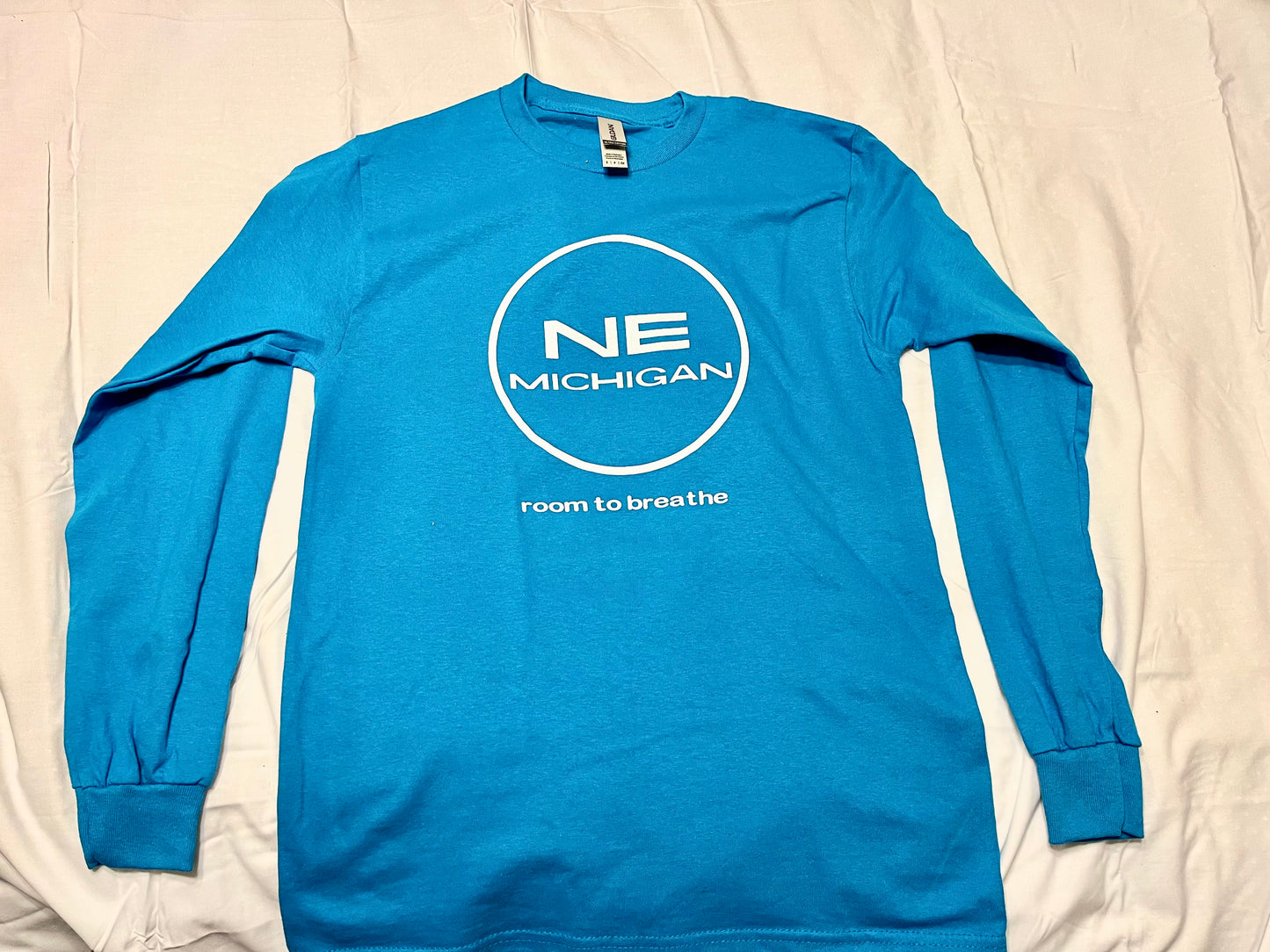 NE Michigan Long Sleeve T-Shirt: Sapphire (XL)