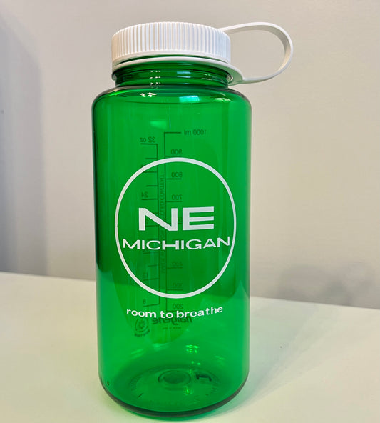 NE Michigan Nalgene Water Bottle: Melon